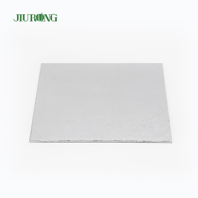 Embossed Silver Disposable Cake Board 30*40cm For Bakery Shop