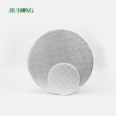 Greaseproof Corrugated Disposable Cake Board 10cm 7 inch Gold stamping