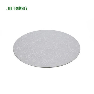 MDF Corrugated Paper Gold Round Cake Board 10 Inch Recyclable JIURONG