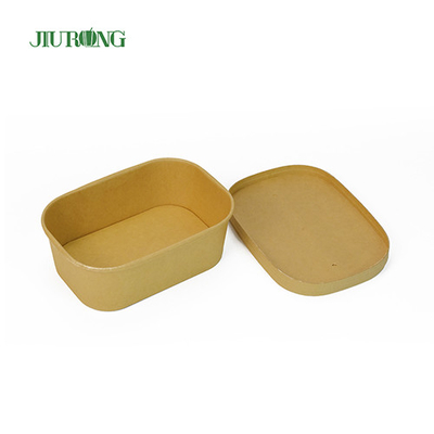 Food Grade Biodegradable Paper Bowl 1000ml Eco Friendly Disposable