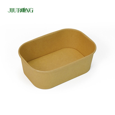 Food Grade Biodegradable Paper Bowl 1000ml Eco Friendly Disposable