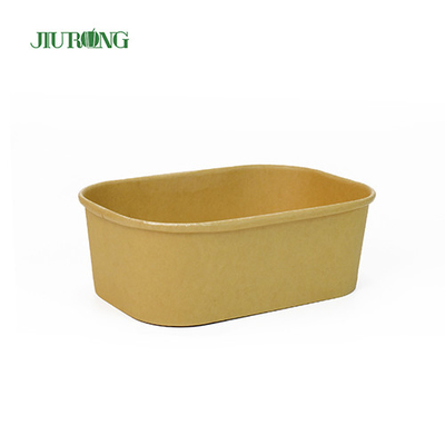 Food Grade Biodegradable Paper Bowl 1000ml Eco Friendly Disposable