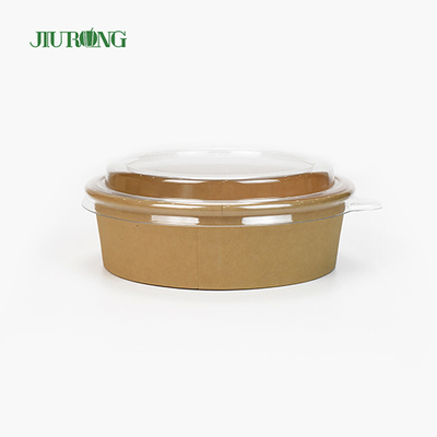 Sustainable Eco Friendly Biodegradable Paper Bowl 1500ml for Hamburger Bread