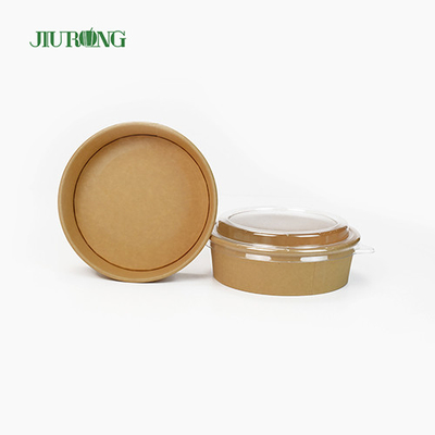 Sustainable Eco Friendly Biodegradable Paper Bowl 1500ml for Hamburger Bread