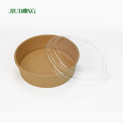 Sustainable Eco Friendly Biodegradable Paper Bowl 1500ml for Hamburger Bread