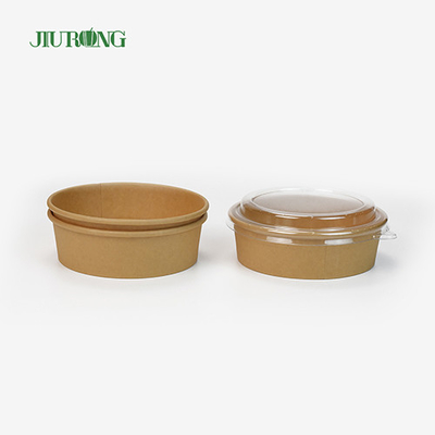 Sustainable Eco Friendly Biodegradable Paper Bowl 1500ml for Hamburger Bread