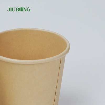 Biodegradable Kraft Paper Soup Bowl 12 Oz Disposable Bowls With Lids
