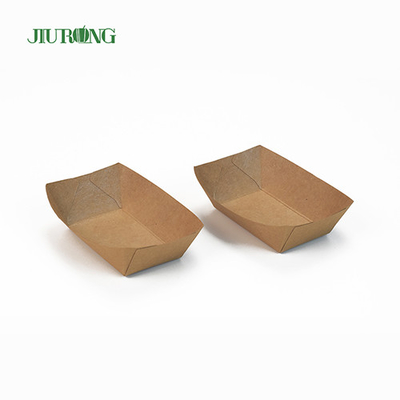 Corrugated Disposable Paper Lunch Boxes Biodegradable Custom LOGO printing ODM