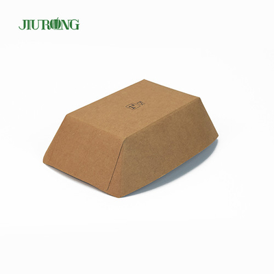 Corrugated Disposable Paper Lunch Boxes Biodegradable Custom LOGO printing ODM
