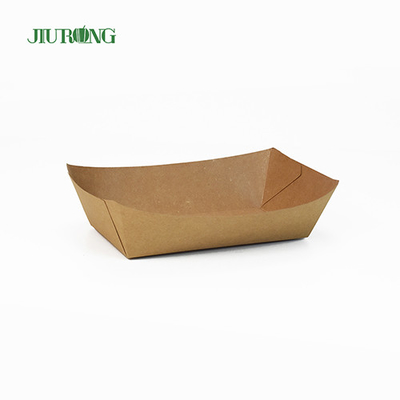 BSCI Custom Printed Biodegradable Paper Container For Hot Dog Hamburger