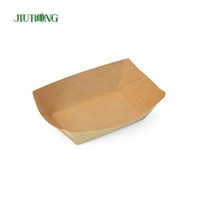 ODM Biodegradable Disposable Paper Serving Trays 175cm length Custom logo