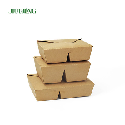 Takeaway Packaging Biodegradable Paper Container 1480ml For Charcuterie