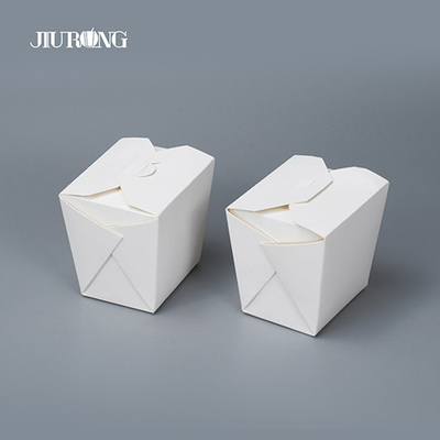 Biodegradable Disposable Paper Soup Containers F Flute Recycled ISO9001