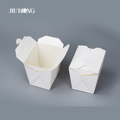Biodegradable Disposable Paper Soup Containers F Flute Recycled ISO9001