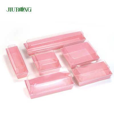 F Flute Biodegradable Paper Container 140mm Length For Fast Food Shop