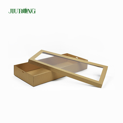 Eco Friendly Biodegradable Takeaway Containers 150mm Corrugated paper