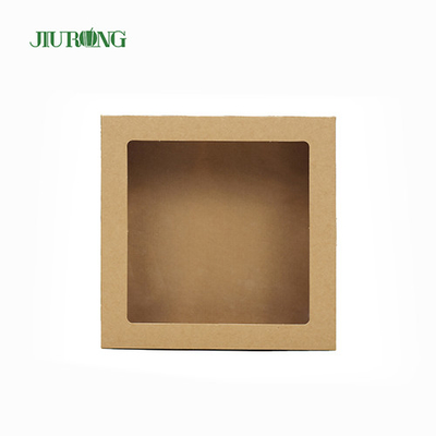 Jiurong ODM Eco Friendly Takeaway Packaging Biodegradable Corrugated Food Tray
