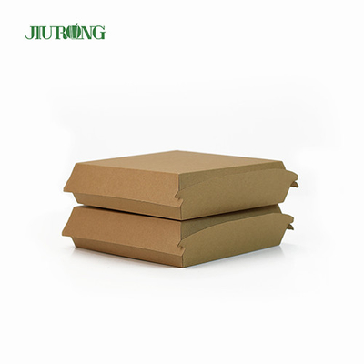 Biodegradable Eco Friendly Takeaway Packaging 1600ml Kraft Paper