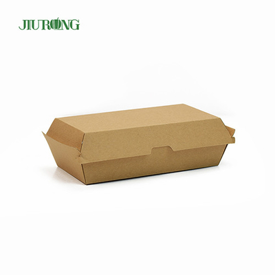 Recyclable Eco Friendly Take Away Food Containers Biodegradable 180mm Length