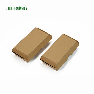 Recyclable Eco Friendly Take Away Food Containers Biodegradable 180mm Length