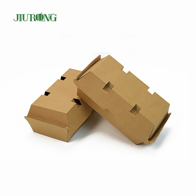 500ml Corrugated Eco Friendly Takeaway Packaging