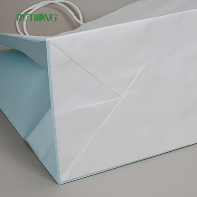 Waterproof Biodegradable custom kraft paper bags Eco friendly 320mm