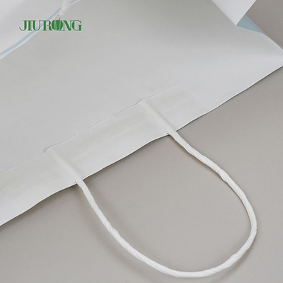Waterproof Biodegradable custom kraft paper bags Eco friendly 320mm