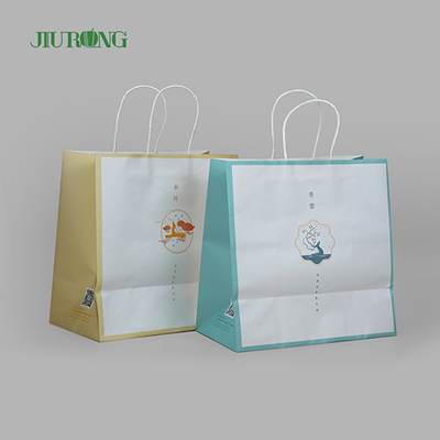 Custom SOS Takeaway Biodegradable Brown Paper Bags Eco Friendly ODM