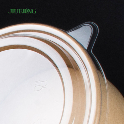 Disposable Christmas Kraft Paper Cup Bowl For Sushi Cookies