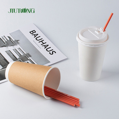 Custom Straight Biodegradable Paper Straw For Fast Food LFGB