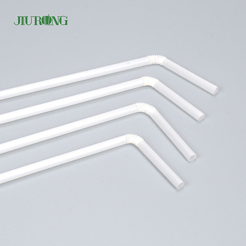 Eco Friendly Biodegradable Pla Straws 4.6*150mm Paper Straws For Hot Drinks