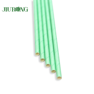 SGS Eco Friendly Biodegradable Paper Straw Recycle For Restaurants