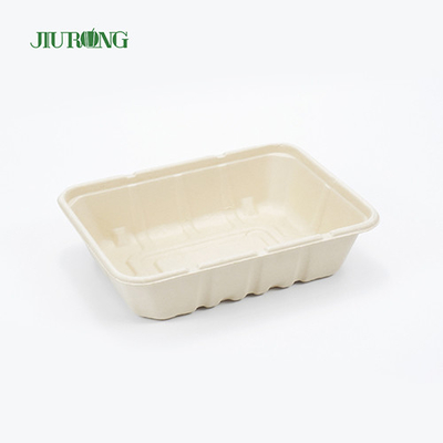 Recycled Waterproof Bagasse Food Packaging Biodegradable Paper Box OEM ODM